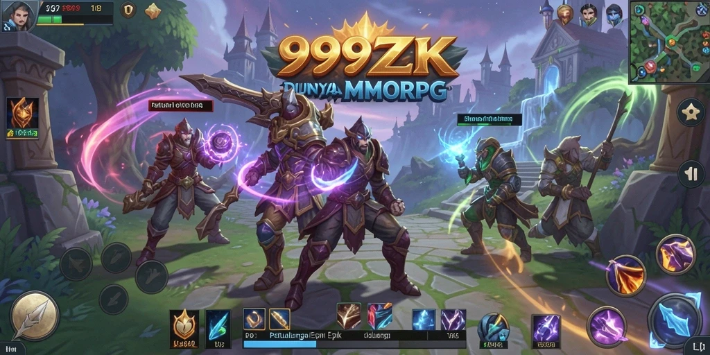 Gameplay seru di <strong>999ZK</strong> dengan pertempuran yang intens dan grafik menakjubkan.