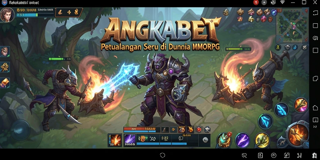 Screenshot gameplay <strong>ANGKABET</strong> menampilkan petualangan yang mendebarkan dalam MMORPG.