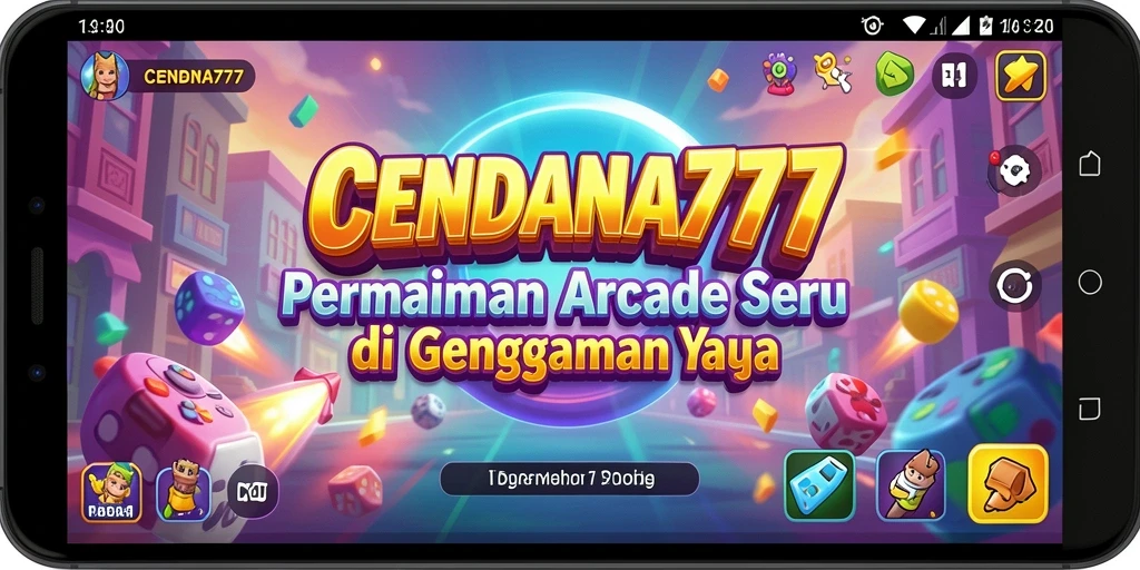 Gameplay seru CENDANA777 dengan tantangan arcade yang mendebarkan.