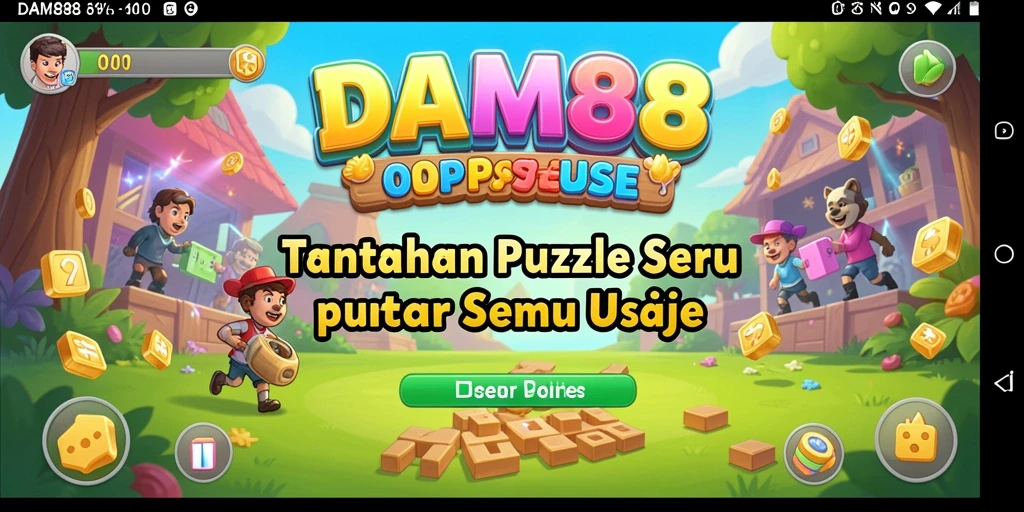 Tampilan menarik dari gameplay DAM88 yang menantang otak.