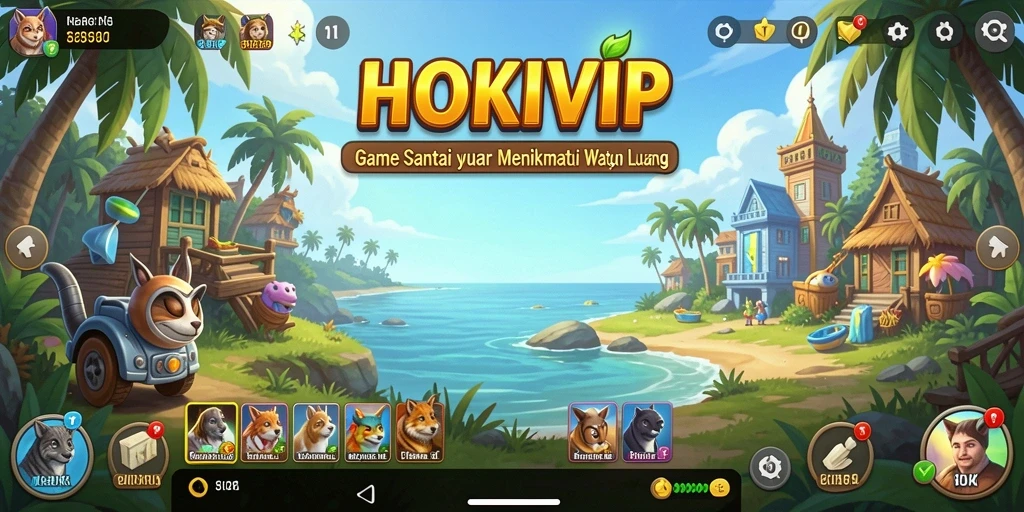 Screenshot HOKIVIP menunjukkan gameplay yang seru dan mudah dipahami.